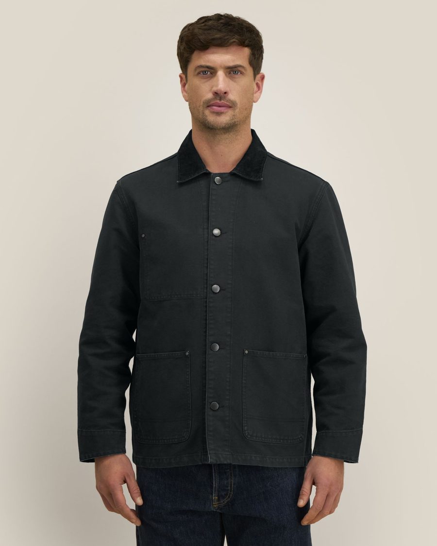 Chore Jacket — Farbe G. DYED BLACK