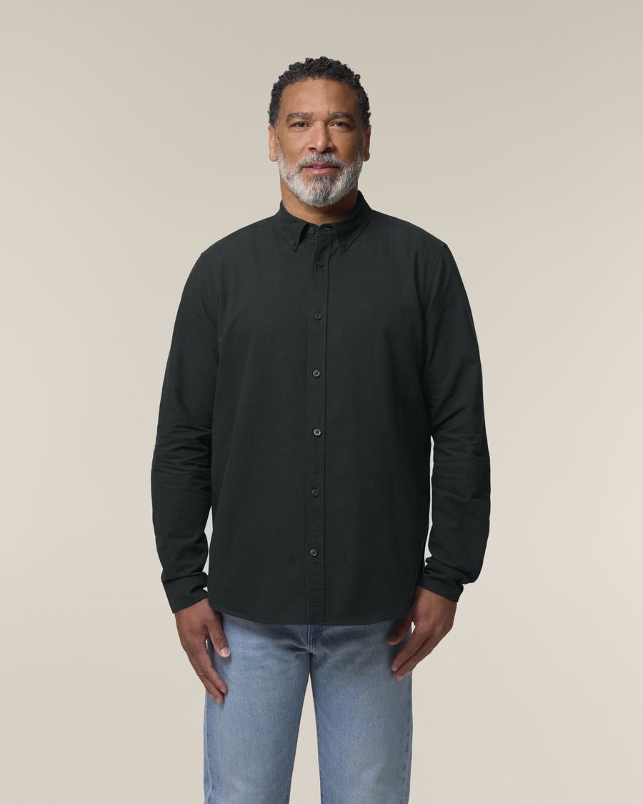 Stanley Oxford Shirt — Farbe BLACK