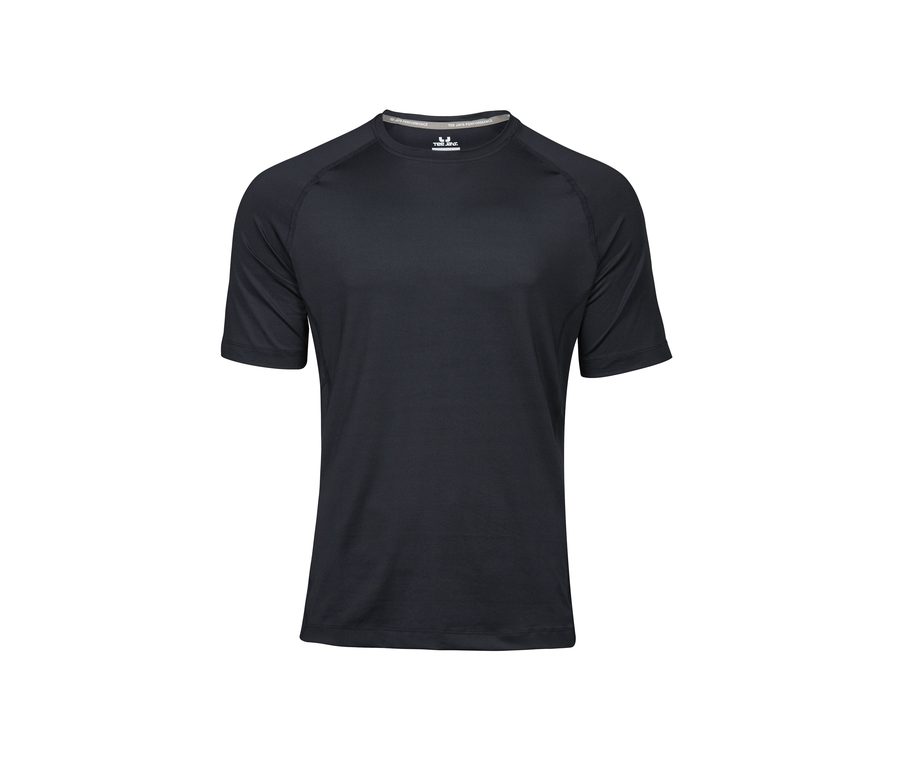 COOLDRY TEE — Farbe BLACK