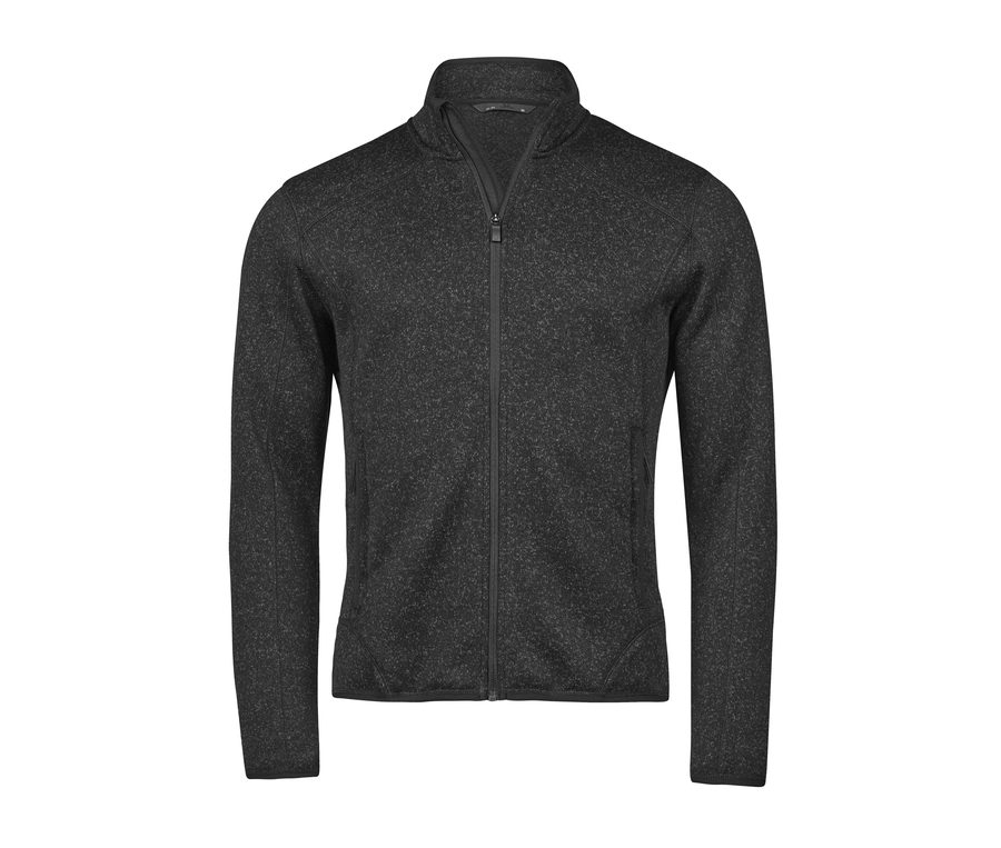 OUTDOOR FLEECE — Farbe BLACK