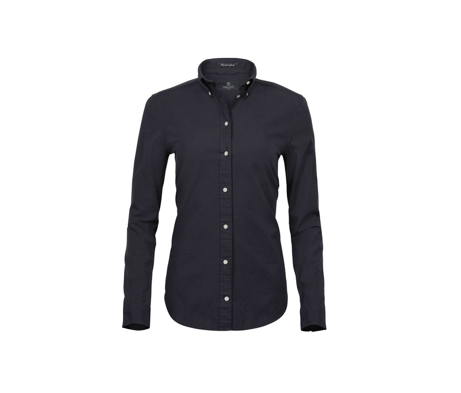 LADIES PERFECT OXFORD SHIRT — Farbe BLACK