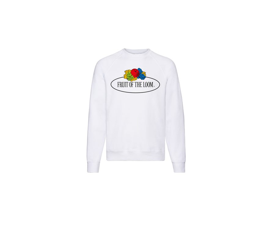 VINTAGE SWEAT RAGLAN — Farbe WHITE