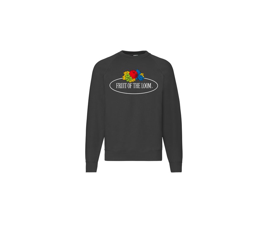 VINTAGE SWEAT RAGLAN — Farbe BLACK
