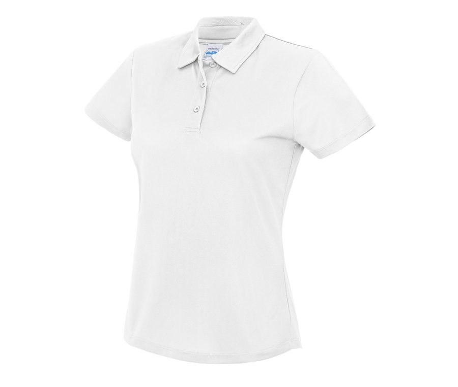 WOMEN'S COOL POLO — Farbe ARCTIC WHITE