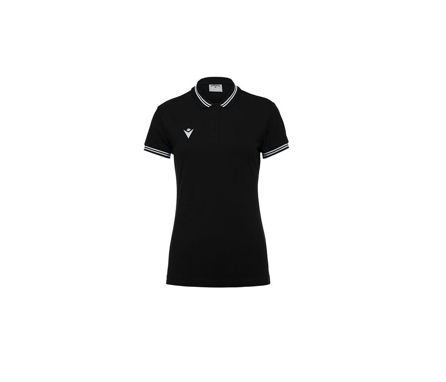 JUNIOR HAMBO POLO — Farbe BLACK / WHITE