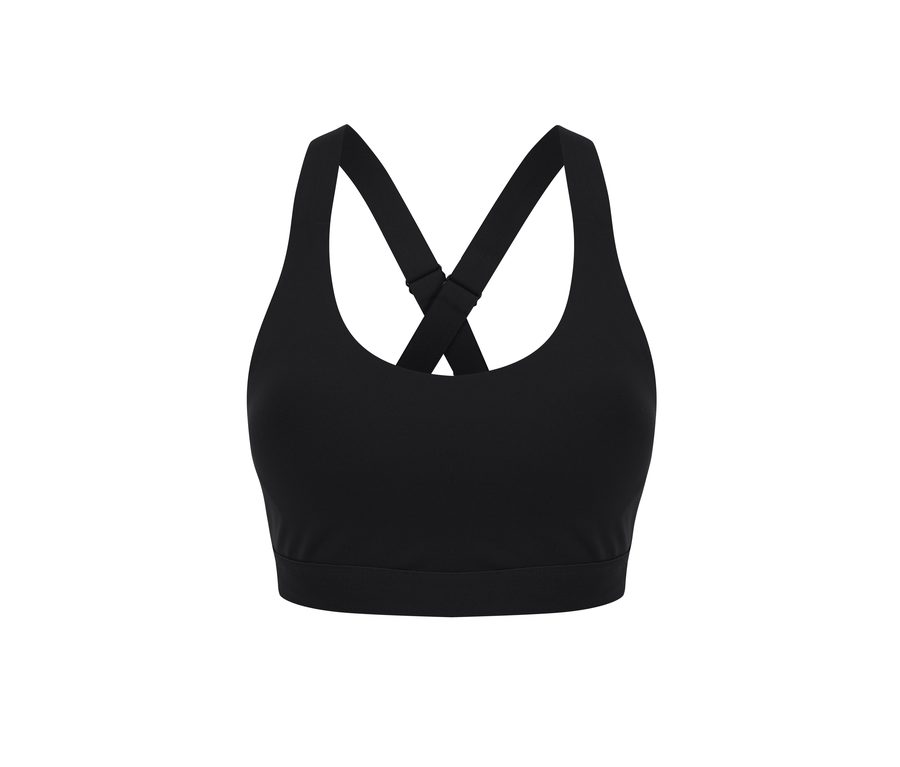 Medium Impact Core Bra — Farbe BLACK