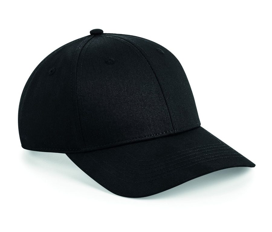 URBANWEAR 6 PANEL SNAPBACK — Farbe BLACK