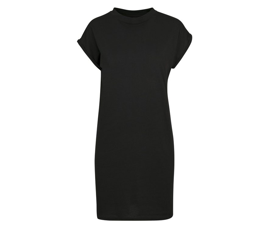 Ladies Turtle Extended Shoulder Dress — Farbe BLACK