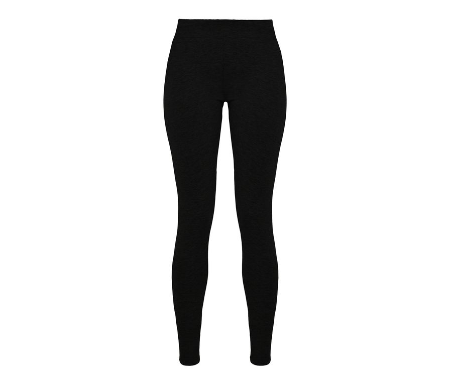 Ladies Stretch Jersey Leggings — Farbe BLACK