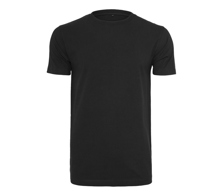 ORGANIC T-SHIRT ROUND NECK — Farbe BLACK