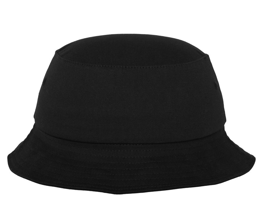 Flexfit Cotton Twill Bucket Hat — Farbe BLACK