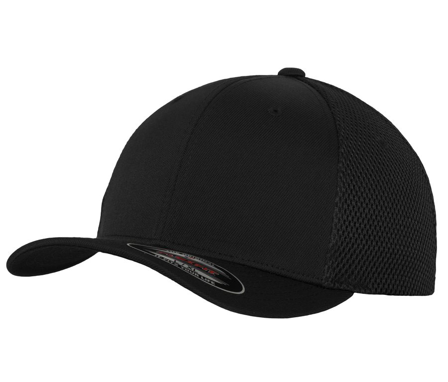 Flexfit Tactel Mesh — Farbe BLACK