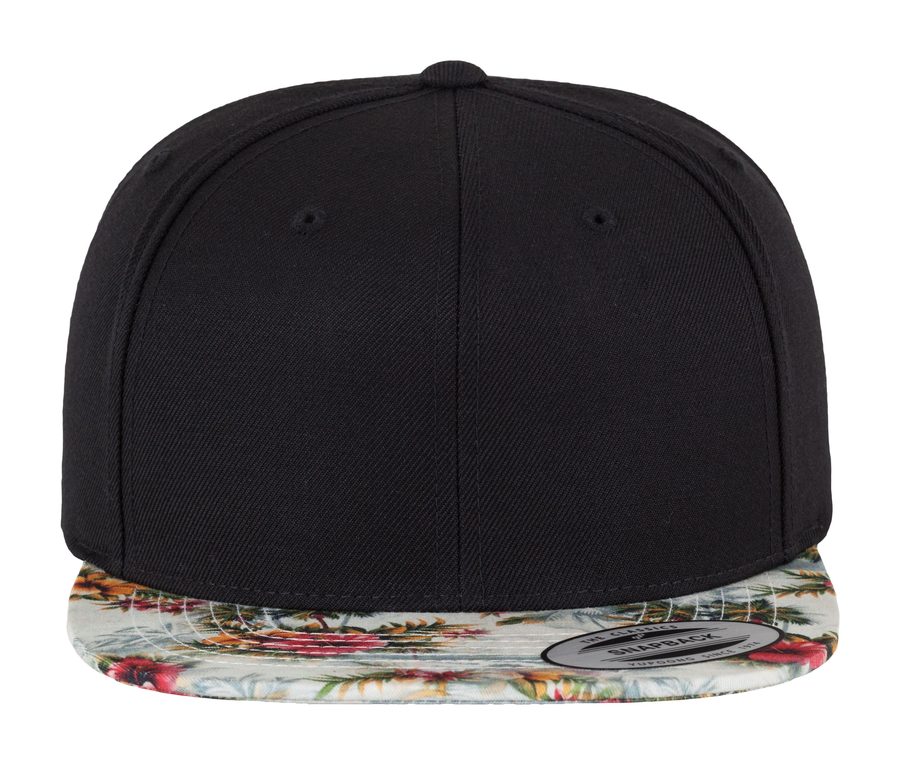 Floral Snapback — Farbe MINT