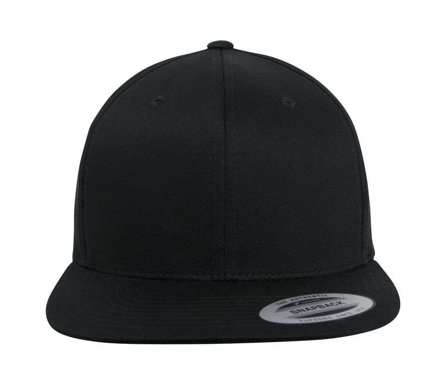 ORGANIC COTTON SNAPBACK — Farbe BLACK