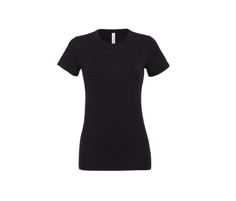 Women's Relaxed Jersey Short Sleeve Tee — Farbe BLACK