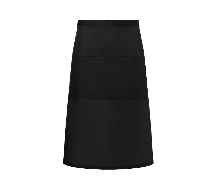 Bistro Apron Basic with Pocket — Farbe BLACK