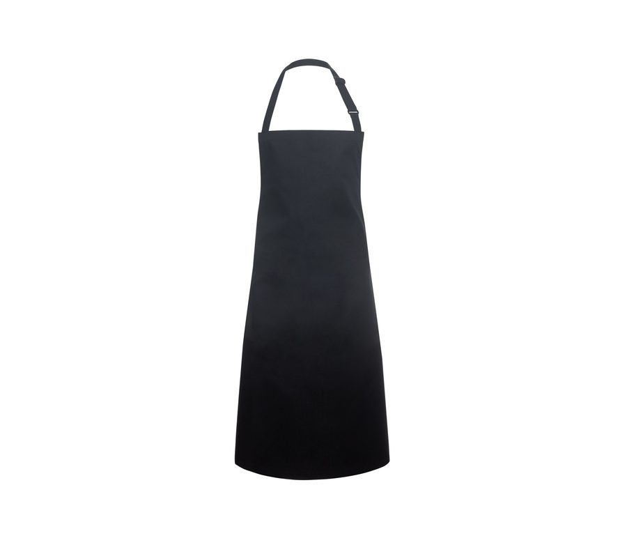 Bib Apron Basic with Buckle — Farbe BLACK