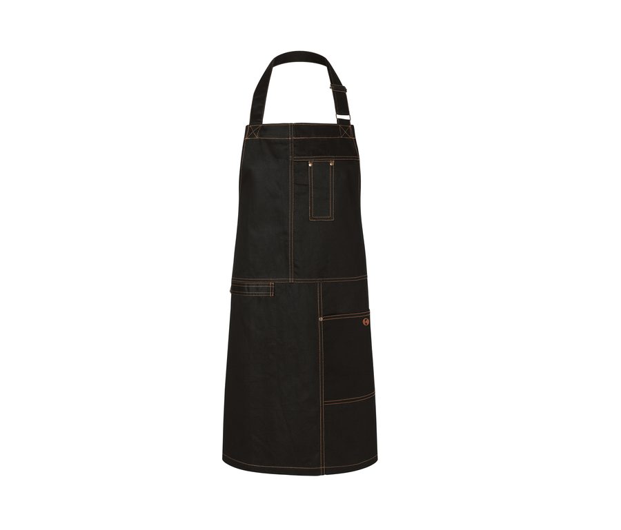 Bib Apron Urban Casual-Style — Farbe BLACK