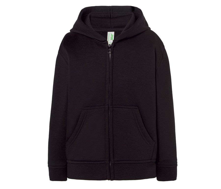 KID HOODED SWEATSHIRT — Farbe BLACK