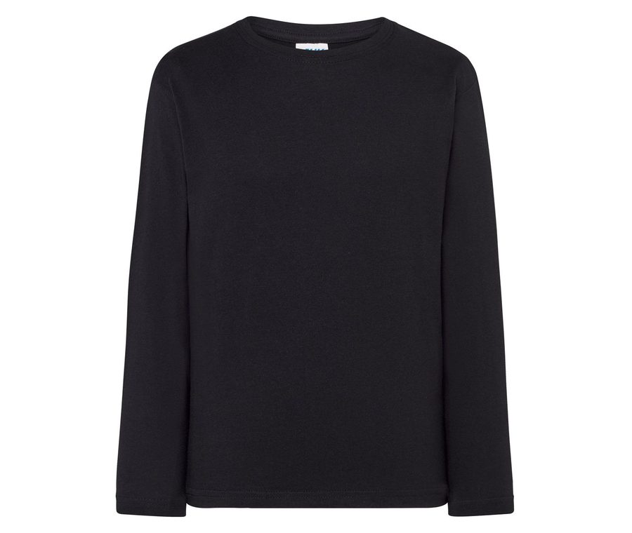KID LS T-SHIRT — Farbe BLACK