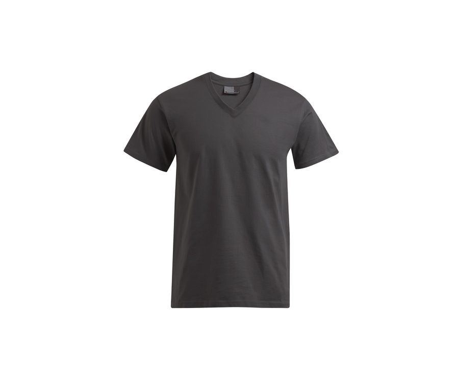 Premium V-Neck-T — Farbe BLACK