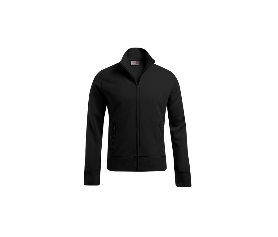 Men’s Jacket Stand-Up Collar — Farbe BLACK