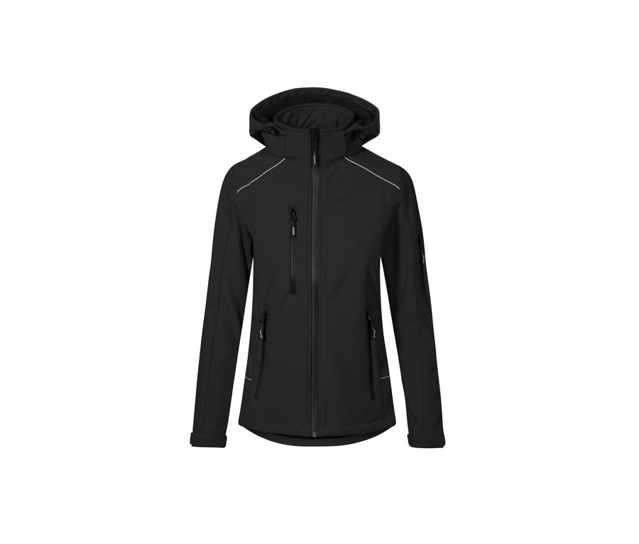 WOMEN'S SOFTSHELL JACKET — Farbe BLACK