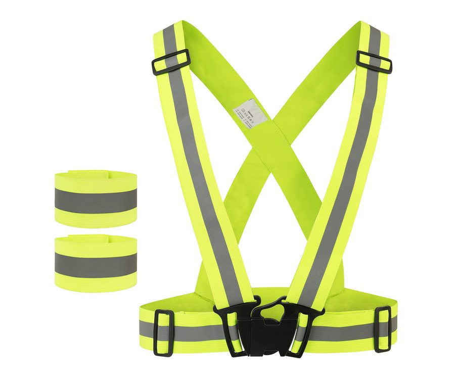 REFLECTIVE BODY BELT "BRUNN" — Farbe YELLOW