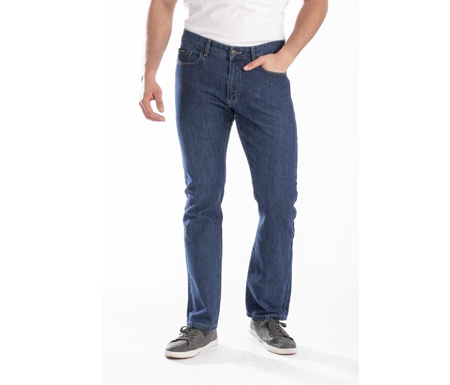MEN'S STONE STRAIGHT LEG FIT JEANS — Farbe BLUE