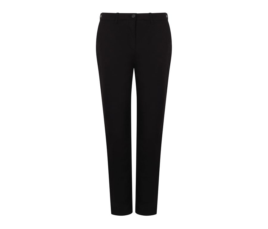 LADIE'S STRETCH CHINO — Farbe BLACK