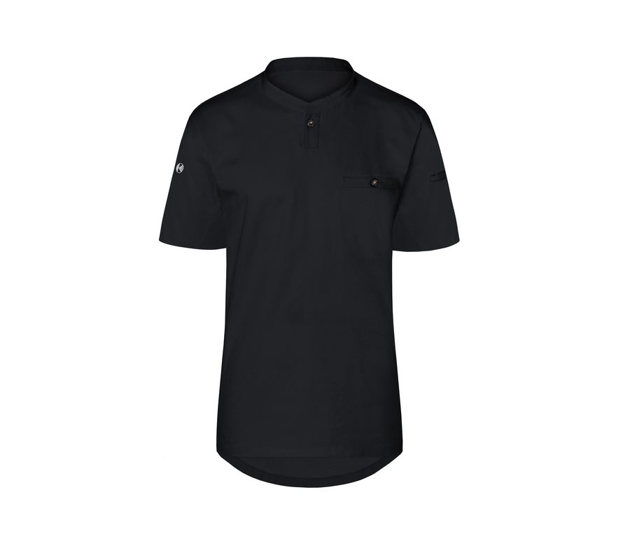 SHORT SLEEVE WORK SHIRT PERFORMANCE — Farbe BLACK