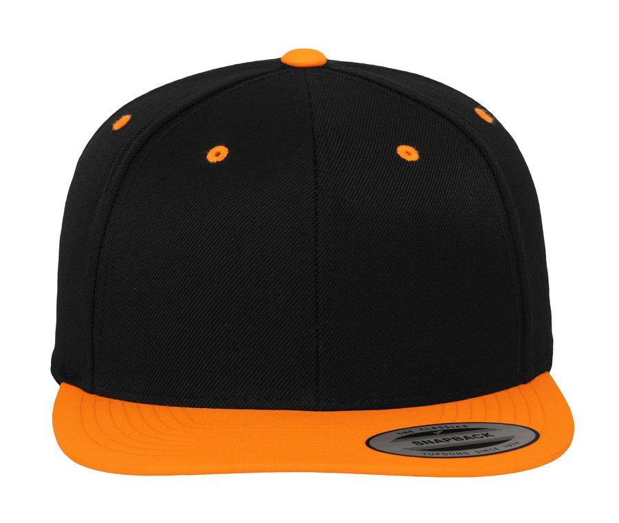 CLASSIC SNAPBACK 2-TONE — Farbe BLACK / NEON ORANGE
