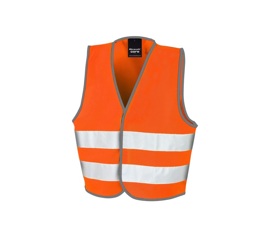 KID SAFETY VEST — Farbe FLUORESCENT ORANGE