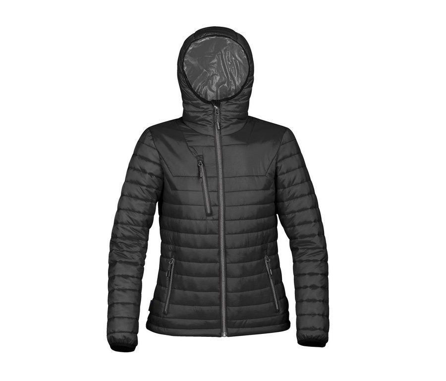 W'S GRAVITY THERMAL JACKET — Farbe BLACK / CHARCOAL
