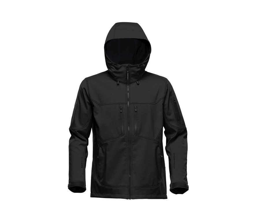 M'S EPSILON 2 SOFTSHELL — Farbe BLACK / GRAPHITE
