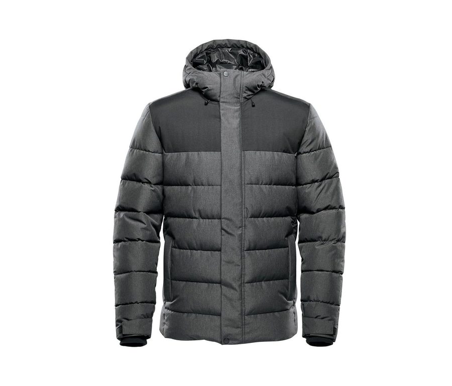 M'S OSLO HD PARKA — Farbe HEATHER GREY