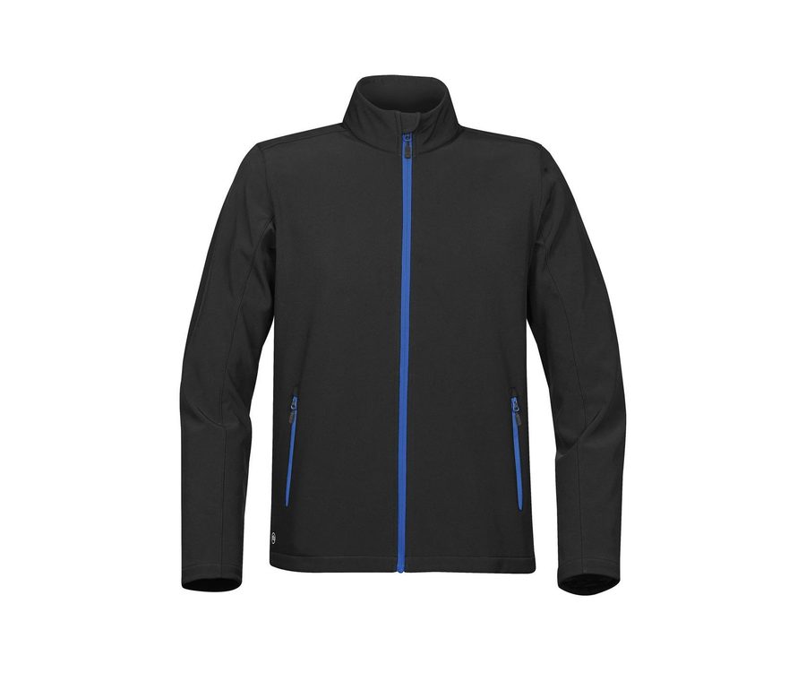 M'S ORBITER SOFTSHELL — Farbe BLACK / AZURE BLUE