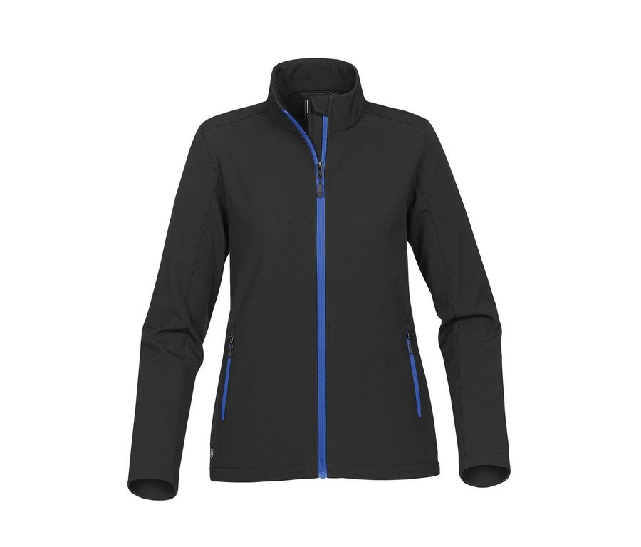 W'S ORBITER SOFTSHELL — Farbe BLACK / AZURE BLUE