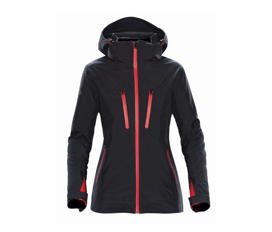 W'S MATRIX SYSTEM JACKET — Farbe BLACK / BRIGHT RED