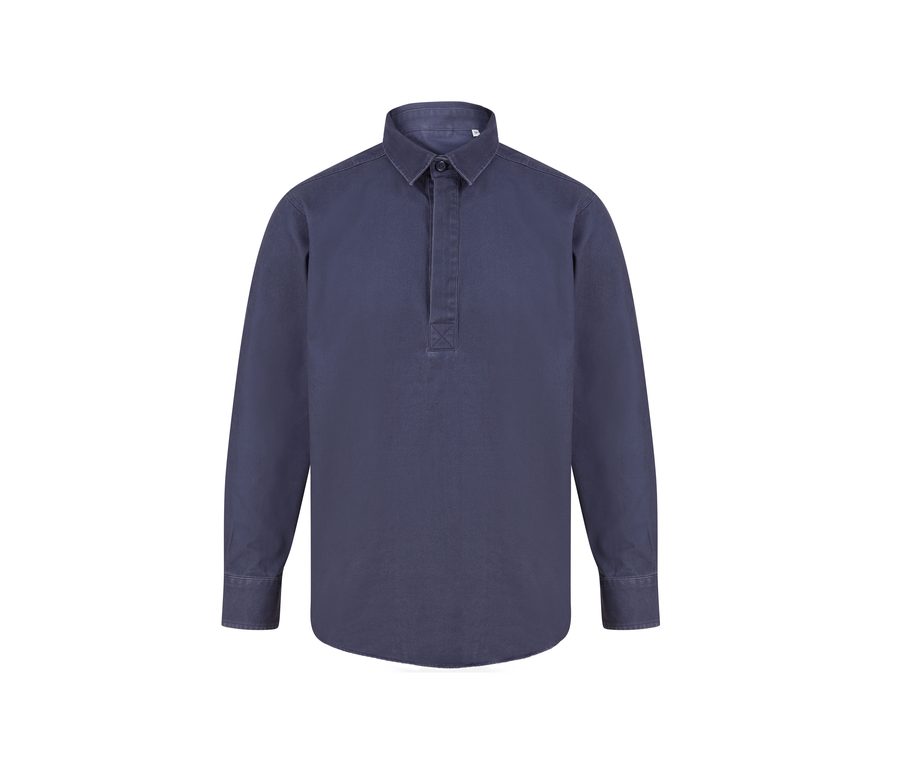 PULLOVER DRILL SHIRT — Farbe WASHED NAVY
