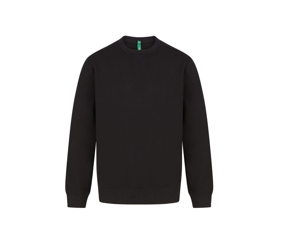 UNISEX SUSTAINABLE SWEATSHIRT — Farbe BLACK