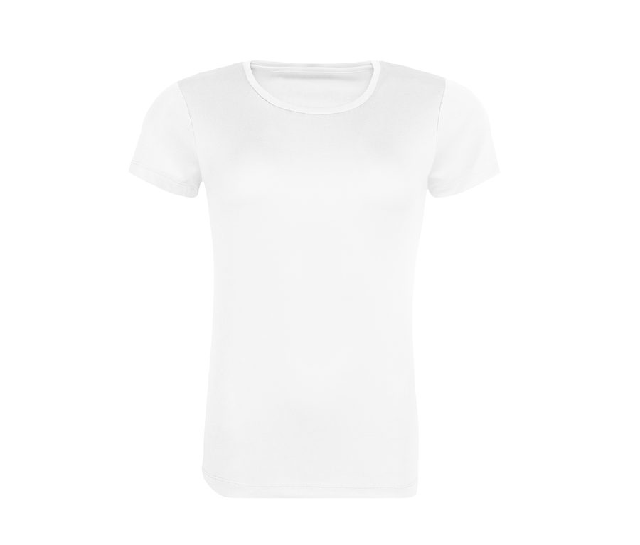 WOMEN'S RECYCLED COOL T — Farbe ARCTIC WHITE