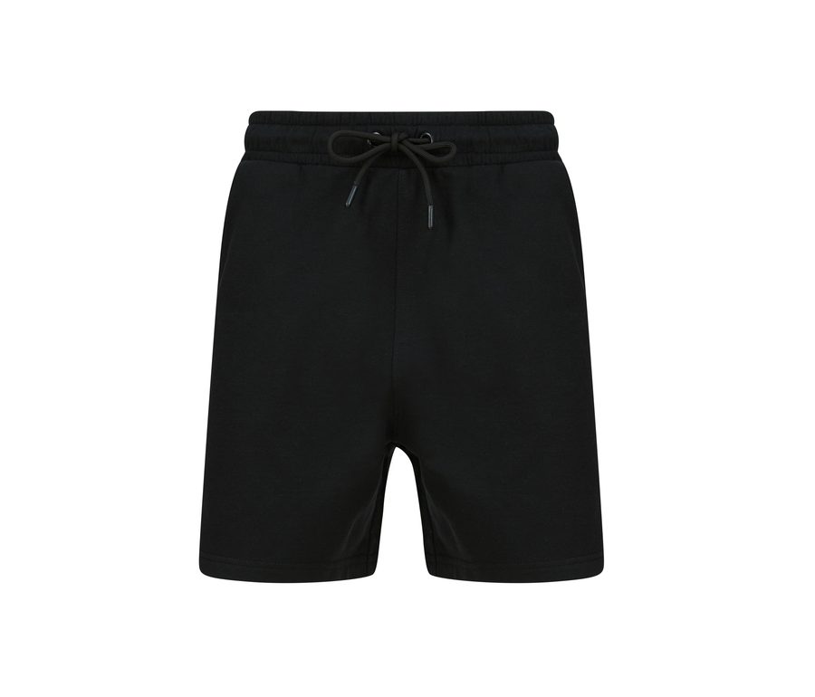 UNISEX SUSTAINABLE FASHION SWEAT SHORTS — Farbe BLACK
