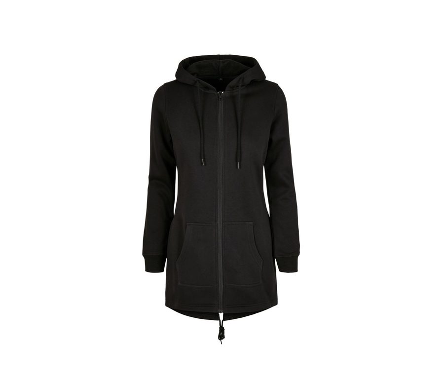 LADIES SWEAT PARKA — Farbe BLACK
