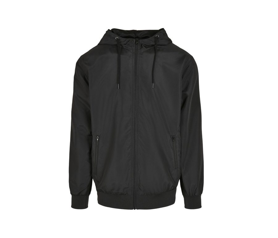 RECYCLED WINDRUNNER — Farbe BLACK / BLACK