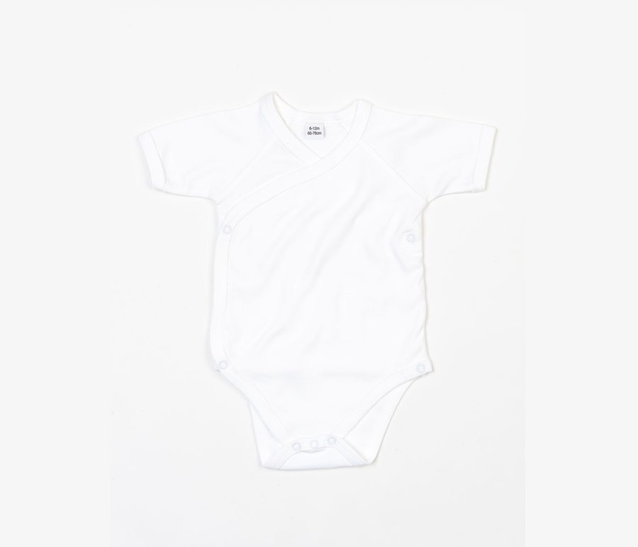 BABY KIMONO BODYSUIT — Farbe WHITE