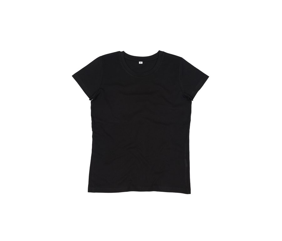 WOMEN'S ESSENTIAL ORGANIC T — Farbe BLACK