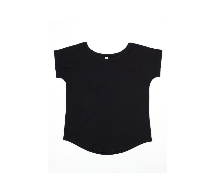 WOMEN'S LOOSE FIT T — Farbe BLACK
