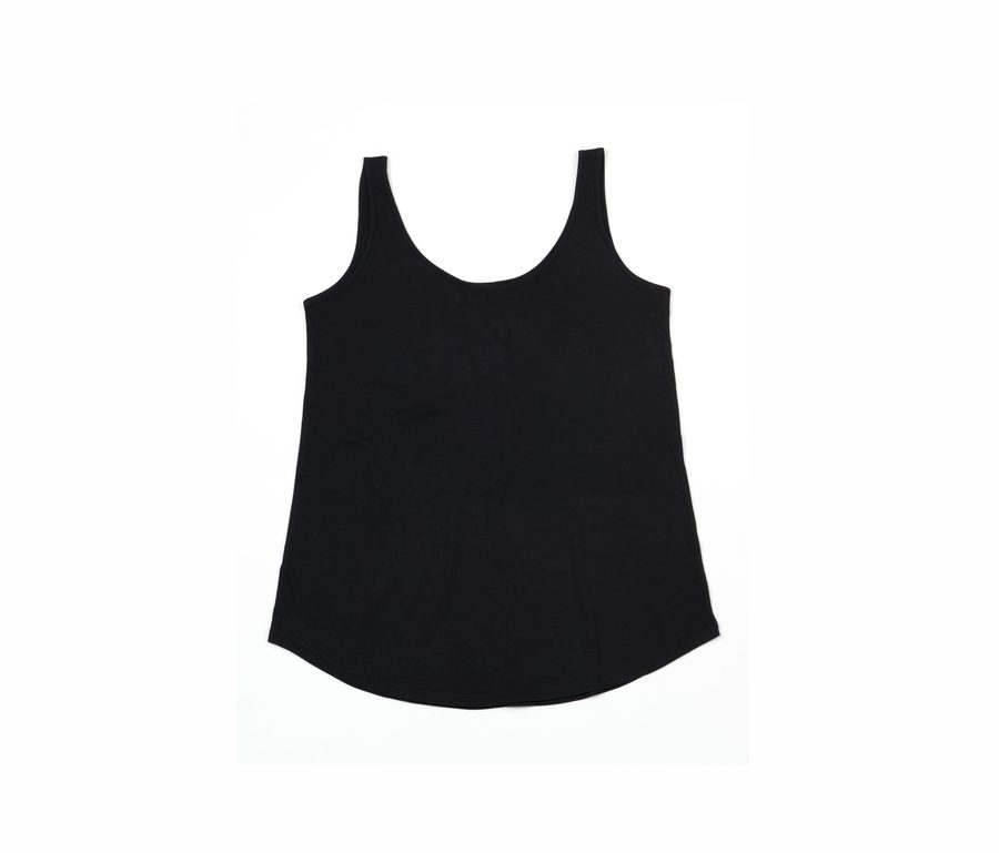 WOMEN'S LOOSE FIT VEST — Farbe BLACK