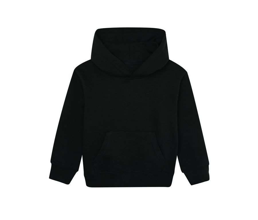 KIDS ESSENTIAL HOODIE — Farbe BLACK
